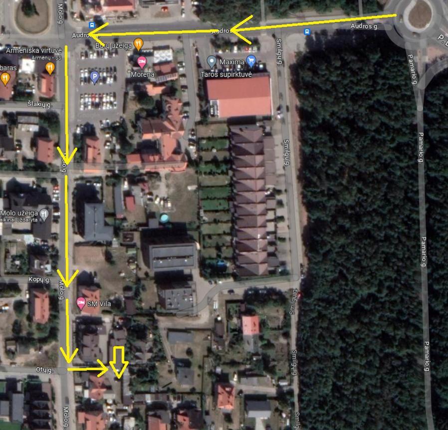 Prie Juros Apartamento Klaipėda Exterior foto